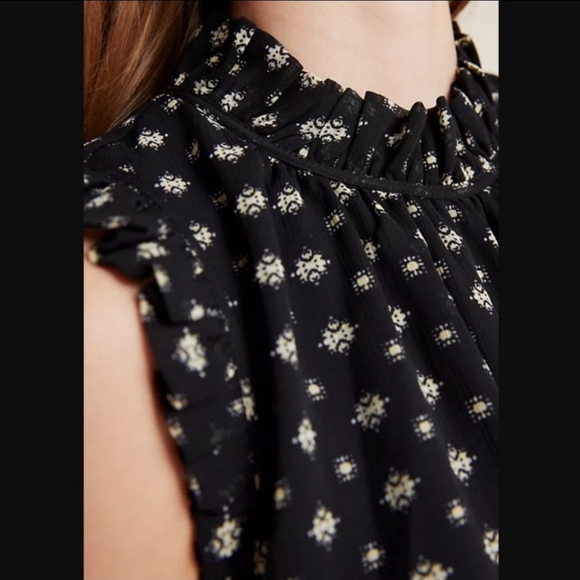 Ali & Jay Anthropologie Troubadour Jumpsuit Black Floral - Picture 3 of 7